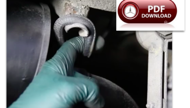 Inspecting and Replacing Rubber Exhaust Hangers Engine Problem